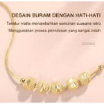 Five Blessings Necklace Woman Love Transfer Gold - Plated Moisture Light Luxury Jewellery Necklace