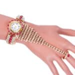 Butterfly Gold Watch