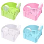 Plastic Bathroom Shelves Corner Self