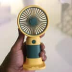 Portable mini hand fan